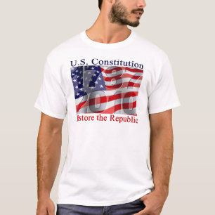 Återställande republikskjortorna tee