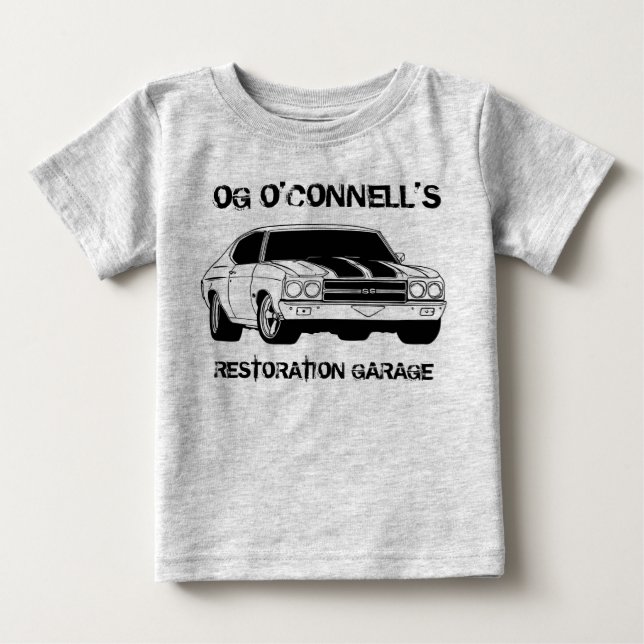 ÅTERSTÄLLANDEGARAGETSHIRT TEE SHIRT (Framsida)