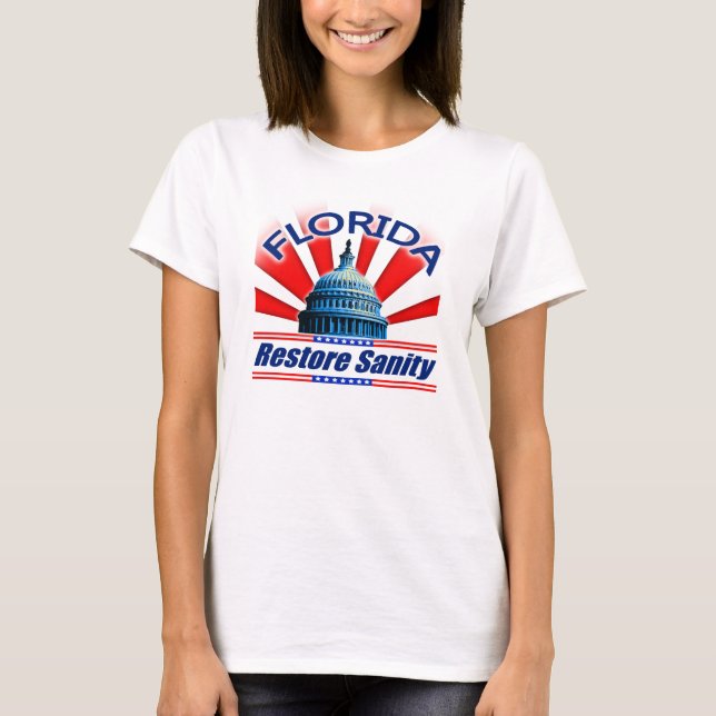 ÅterställandeSanity - Florida T-shirt (Framsida)