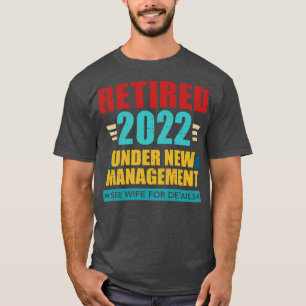 Återställd 2022 med ny förvaltningsretroaktiv verk t shirt