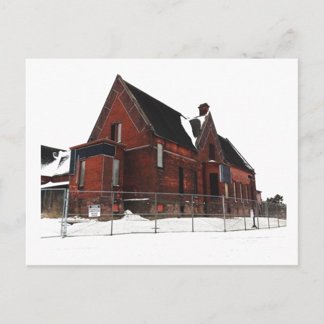 Återställd arkitektur vykort (Framsida)