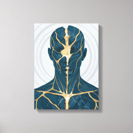 Återställd I A – Healing and Balance Art Canvastryck