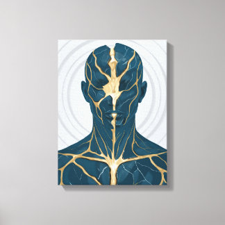 Återställd I A – Healing and Balance Art Canvastryck