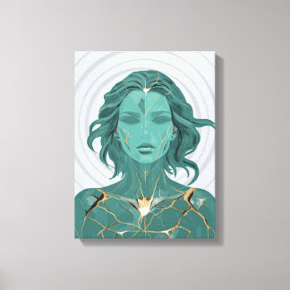 Återställd II A – Healing and Balance Art Canvastryck