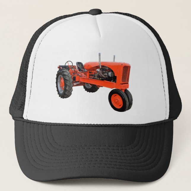 Återställd vintagetraktor truckerkeps (Framsida)