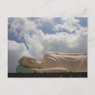 Återställer vykort för buddhastaty