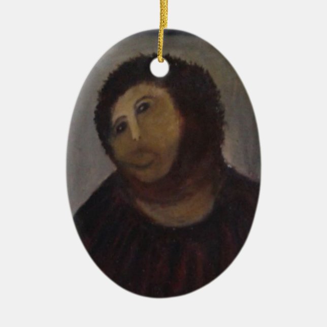 ÅTERSTÄLLNING 3 JULGRANSPRYDNAD KERAMIK (Framsidan)