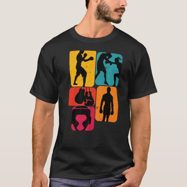 Återställning av Boxing Box Boxer Boxer T Shirt (Framsida)
