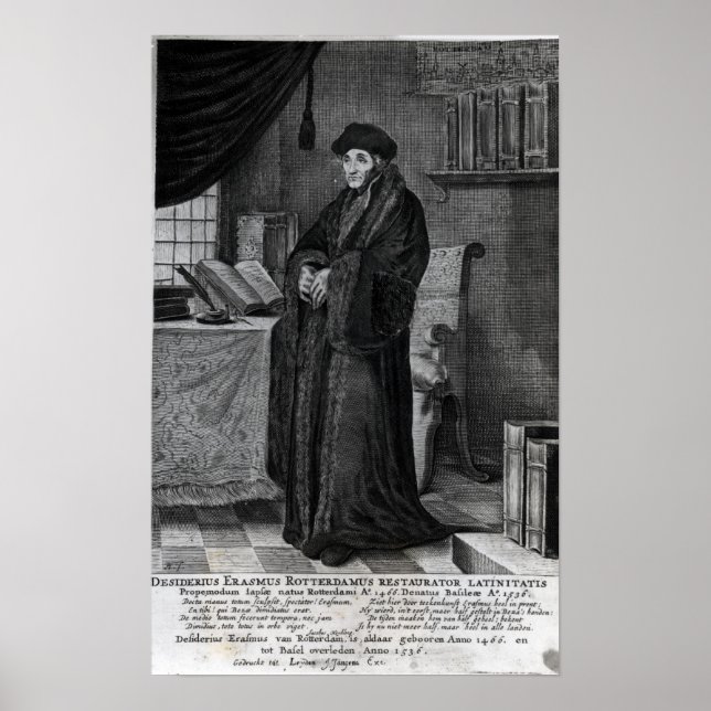 Återställning av det latinska språket" poster (Framsidan)