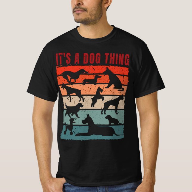 Återställning av hund t shirt (Framsida)