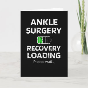 Återställning av kirurgi för Ankle Surgery Ankle Kort