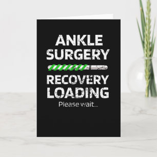 Återställning av kirurgi för Ankle Surgery Ankle Kort