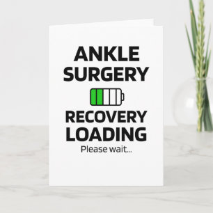 Återställning av kirurgi för Ankle Surgery Ankle Kort