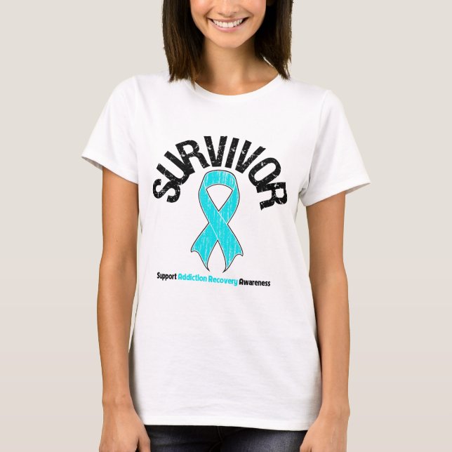 Återställning av menyfliksområde för ÖVERVIVOR Tee Shirt (Framsida)