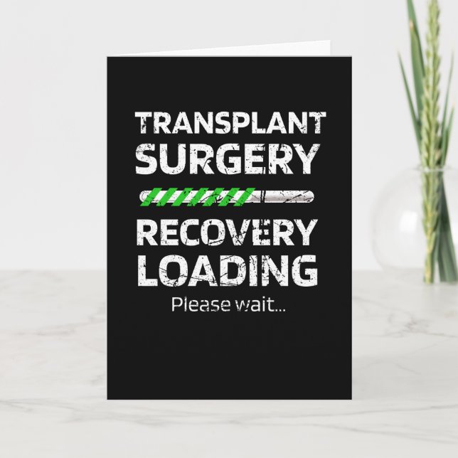 Återställning av transplantationskirurgi | Överlev Kort (Framsida)