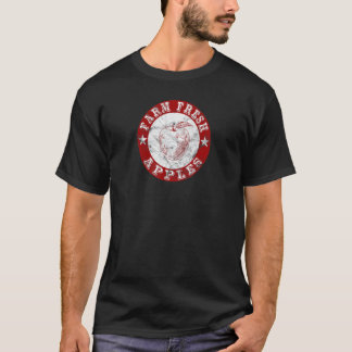 Återställning av Vintagen Färska äpplen för server T Shirt