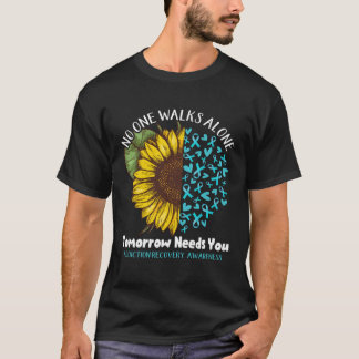 ÅTERSTÄLLNING INGEN WALKS-ENSAM I MORGON NYA T SHIRT