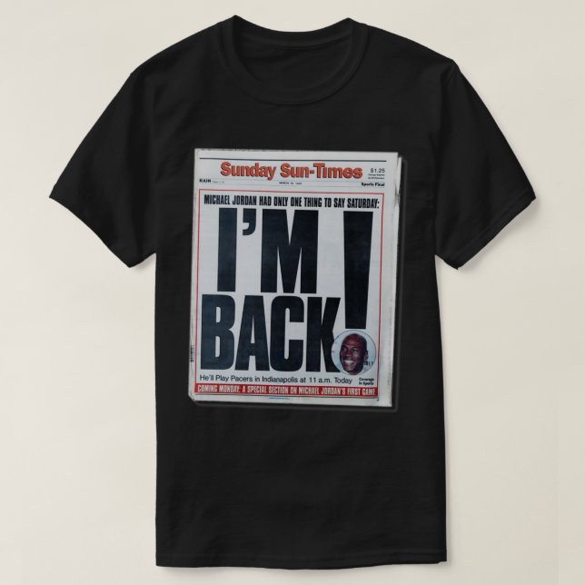 ÅTERSTÄLLNING  T SHIRT (Design framsida)