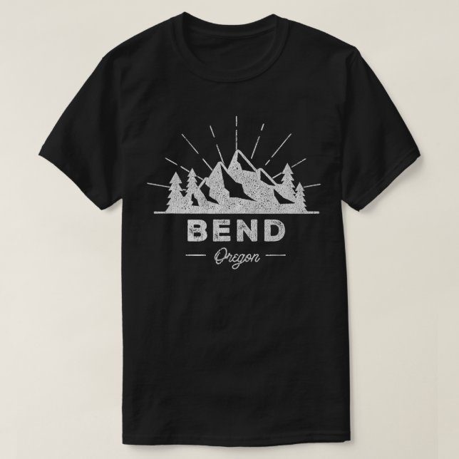 Återställningsdesign för böjningsregon eller Vinta T Shirt (Design framsida)