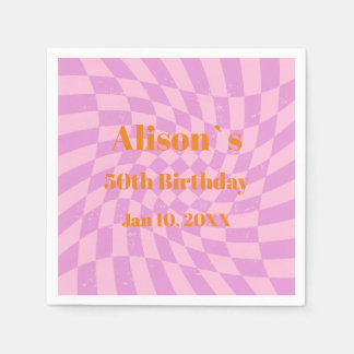 Återställningskontroll av 50:e Födelsedagsfesten P Pappersservett