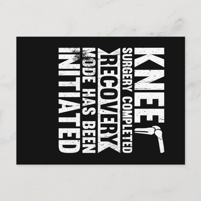 Återställningsläge för kundkirurgi slutfört återst vykort (Framsida)