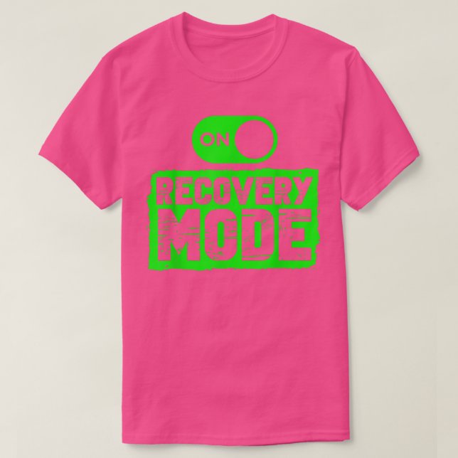 Återställningsläge vid fungerande Coola för återfi T Shirt (Design framsida)