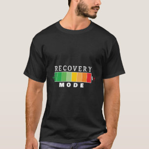 Återställningsläge vid god tid efter återställning t shirt