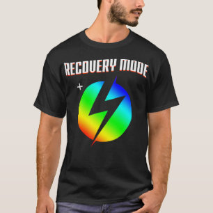 Återställningsläget för presentationens design t shirt