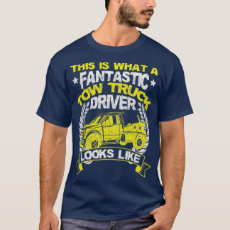 Återställningsmetod för Wrecker-indelning, bogseri T Shirt
