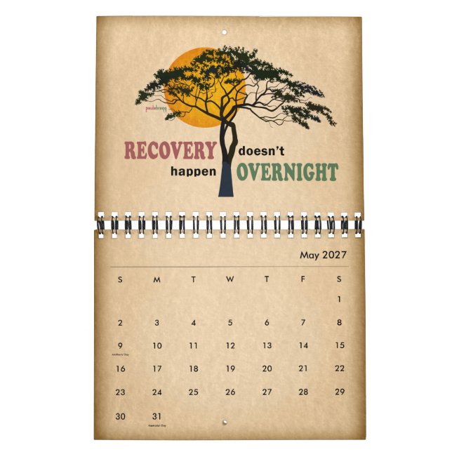 Återställningsofferter, inspirationstecken, 12 ste kalender (May 2027)