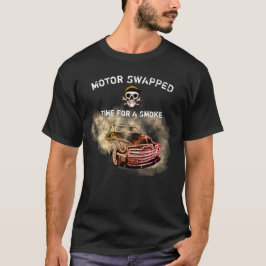 Återställningsrökmekanism för motorbyte i Chevy La T Shirt