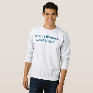 Återställt Syfte, Nollställd T-Shirt Lång Ärmad Tröja