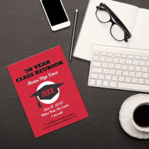 Återträff inbjudan! Anpassad klassåterträff postko