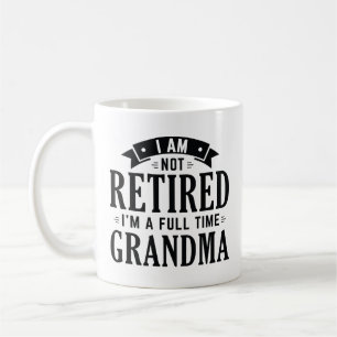 Återtrött Fullt Grandma Kaffemugg