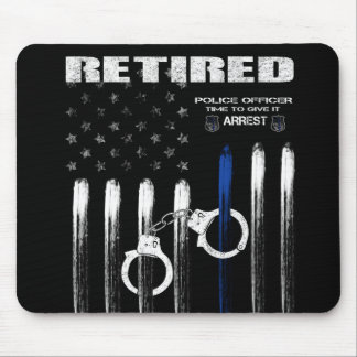 Återtrött officer Mousepad Musmatta