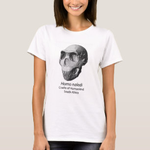 Återuppbyggnad av en Homo naledi-skalle T Shirt