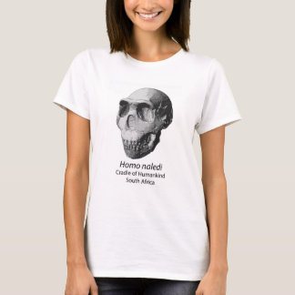 Återuppbyggnad av en Homo naledi-skalle T Shirt