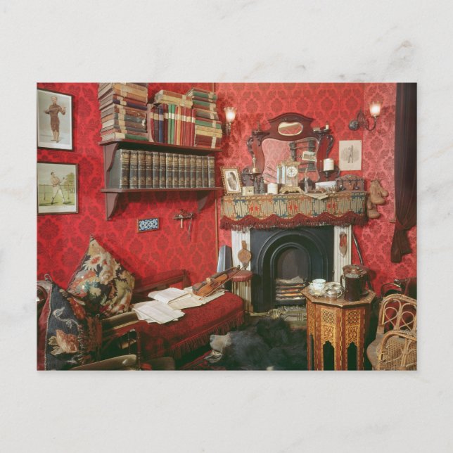 Återuppbyggnad av rum vykort (Framsida)