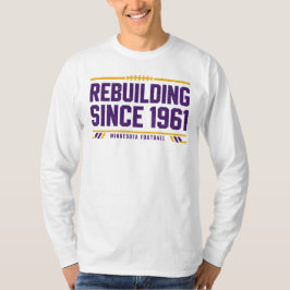 Återuppbyggnad Sedan 1961 Fotbollsdesign T Shirt