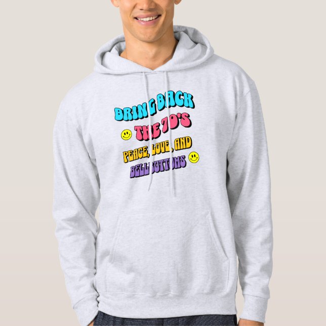 Återuppliva 70-talet hoodie (Framsida)