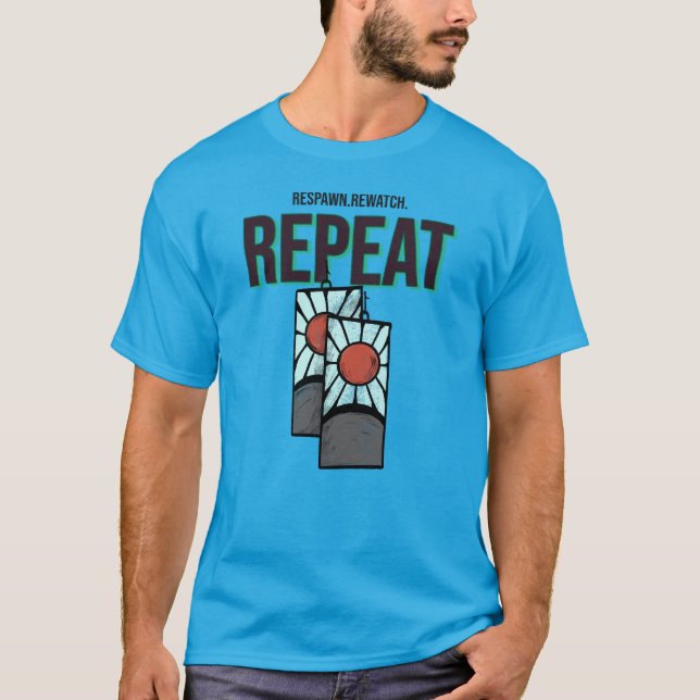 Återuppliva. Se igen. Upprepa. T Shirt (Framsida)
