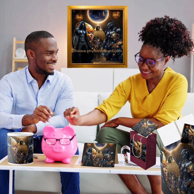 Återupprättande av våra föregångares värdighet post-it block (Get the full collection at: https://bit.ly/BlackFutureZazzle)