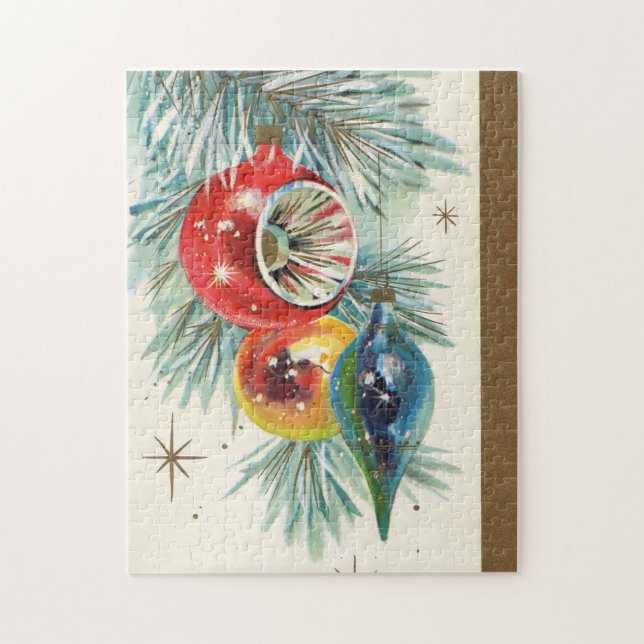 återupprepa julhelgen lökar Helgdag Pussel (Vertikal)