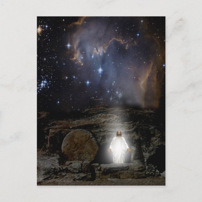 ÅTERUPPRIKTNING AV LORDEN. VYKORT (Framsida)