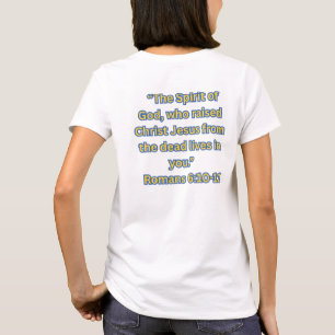 Återuppståndelsens Kraft Kristet Kors T-Shirt