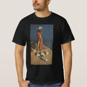 Återuppväcker bufflarna av Frederic Remington Tee