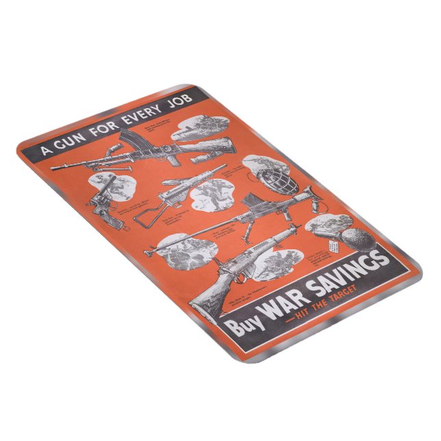 Återutskrift av brittiskt poster krigstid magnet (Högersidan)