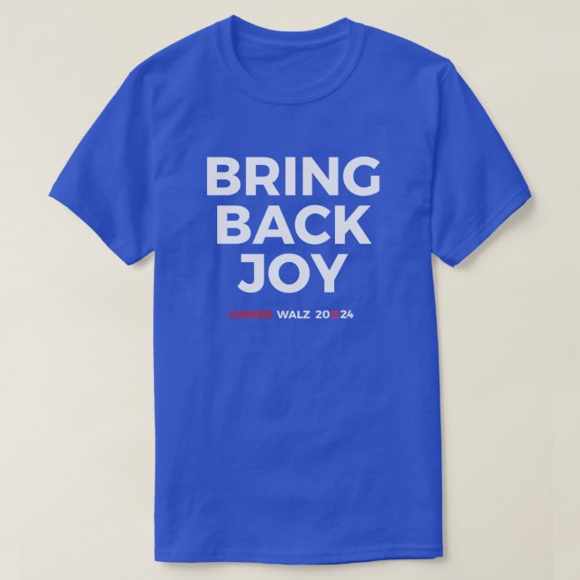 Återvänd glädje - Harris Walz 2024 T Shirt (Design framsida)