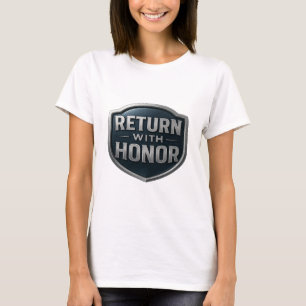 Återvänd med Honor™ LDS Women's, Färg, Fabrics T Shirt