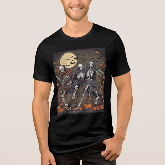 Återvändandeslaget i Halloween T Shirt (Framsida)
